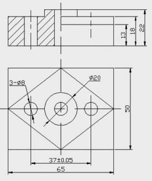 加工中心零件圖 加工中心零件圖